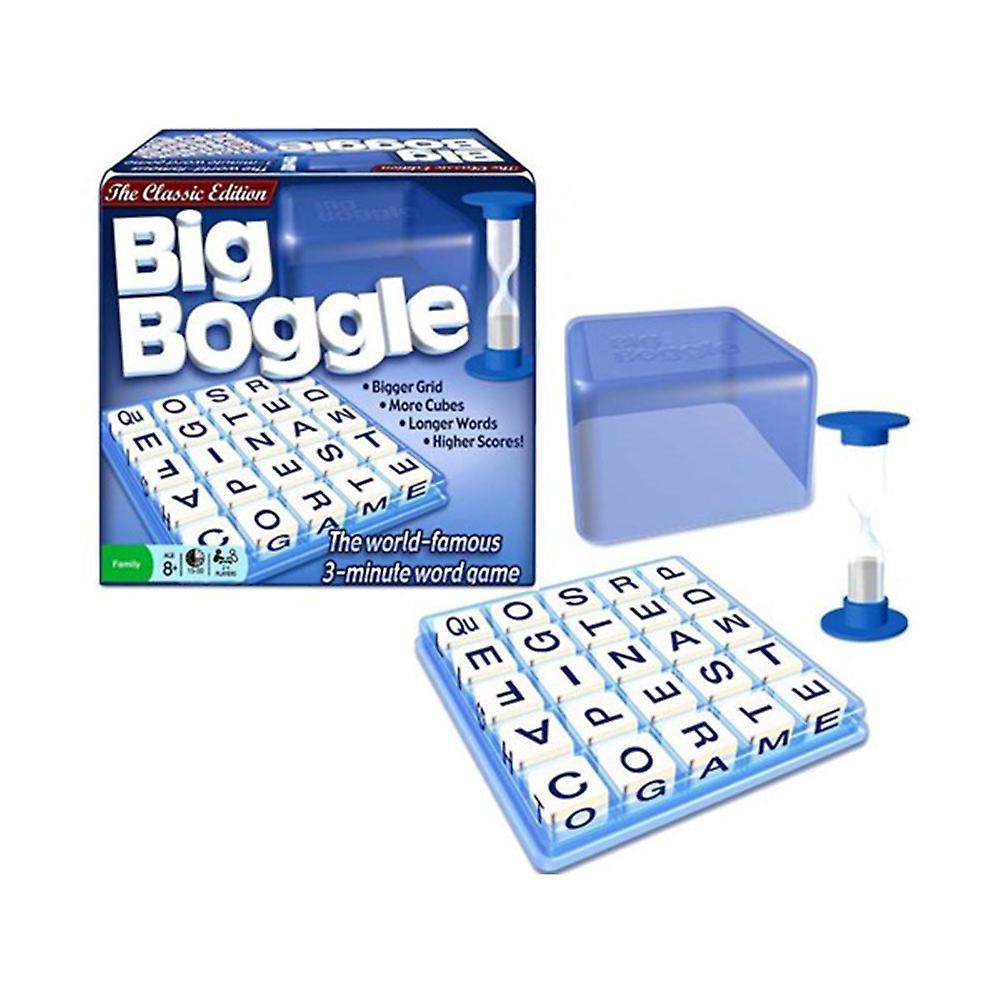 Winning Moves Hasbro Big Boggle the Classic Edition for 2 to 8 Players Ages Eigth Years and Up