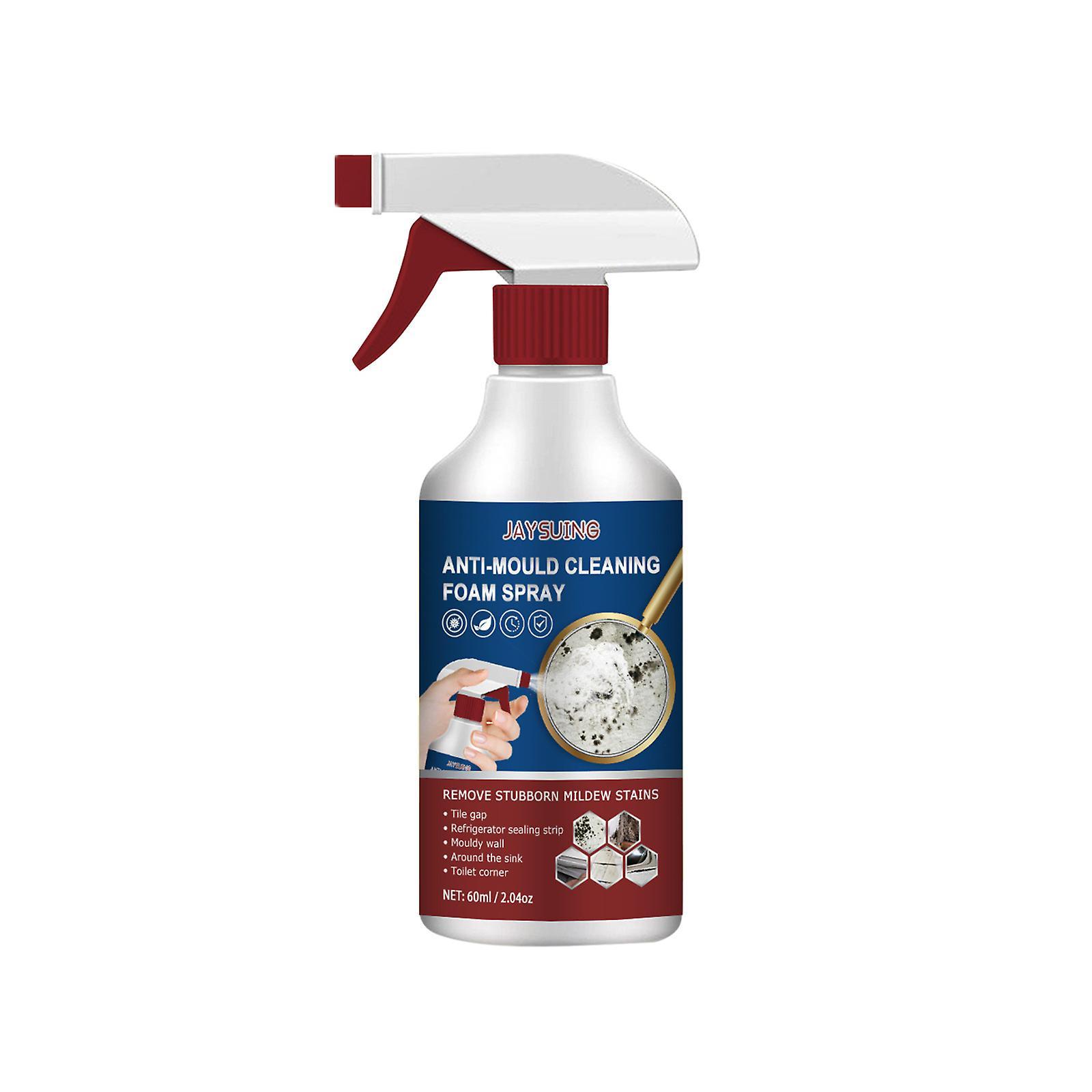 Fruushop Household Cleaning Tools Anti-Mould Spray, Mould Cleaner, Anti-Mould Cleaning Foam, Powerful Multi-Purpose Foam Cleaner, Removes Stains Fr...