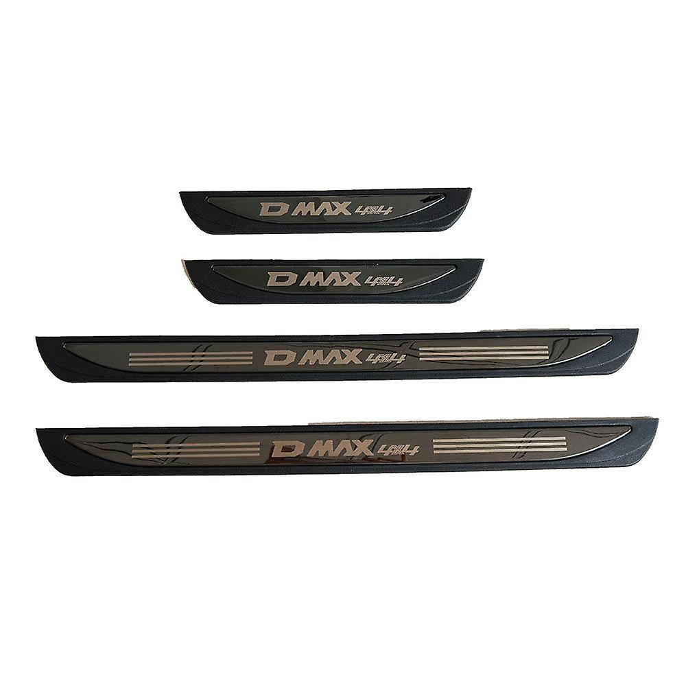 carhanson Car Accessories Door Sill Plate For Isuzu D Max 4x4 D-MAX 2021- 2023 Door Sill Strip