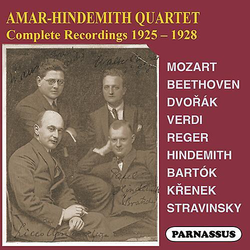 Parnassus Amar-Hindemith Quartet - Amar-Hindemith Quartet complete recordings 1925-8  [COMPACT DISCS] USA import