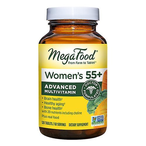 MegaFood Multi For Women 55+, 120 Tabs (Pack Of 1)