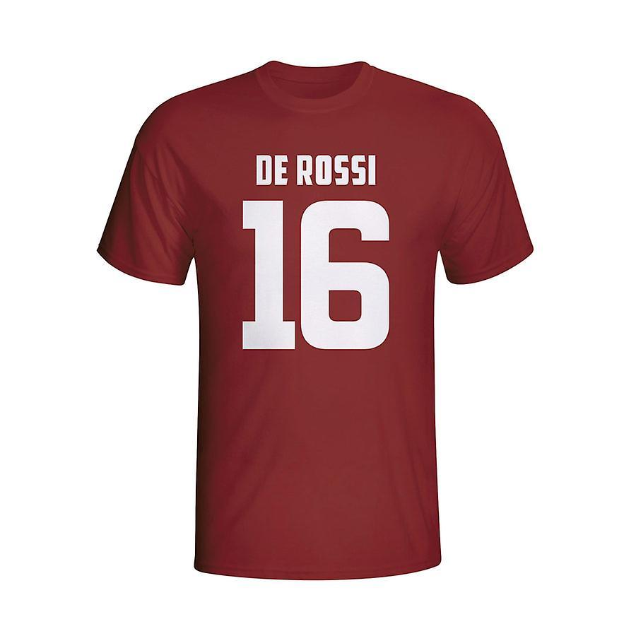 Gildan Daniele De Rossi Roma Hero T-shirt (maroon) Medium (38-40 inch)