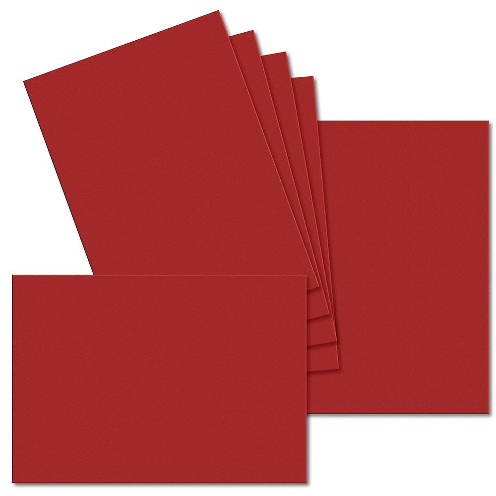 ColorSono Chilli Red. 74mm x 105mm. A7 Standard. 235gsm Card Sheet. 100