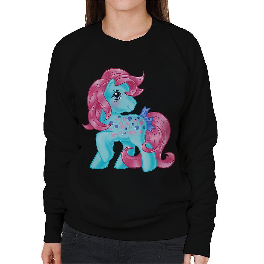 My Little Pony Lollipop Design Women's Sweatshirt Black Medium