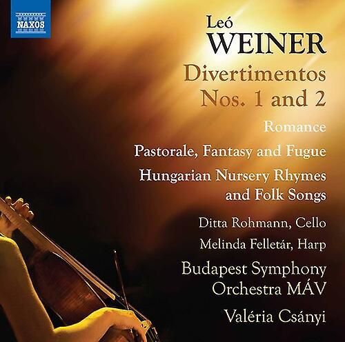 Naxos Weiner / Csanyi - Divertimentos 1 & 2 [COMPACT DISCS] USA Import