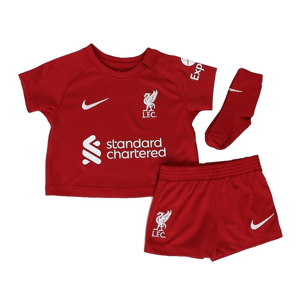 Nike 2022-2023 Liverpool Home Baby Kit Red 6/9 Months