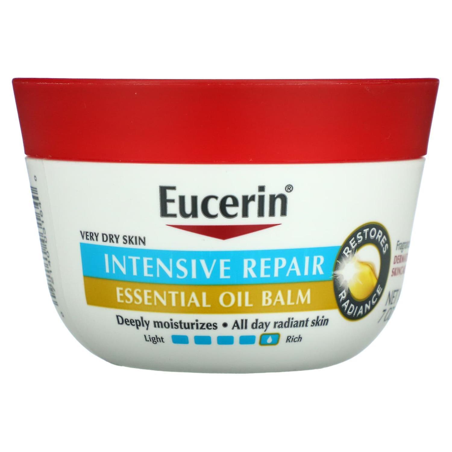 Eucerin, Intensive Repair Essential Oil Balm, Fragrance Free, 7 Oz (198 g)