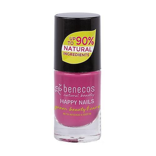 Benecos Raspberry pink nail polish (My secret) 5 ml