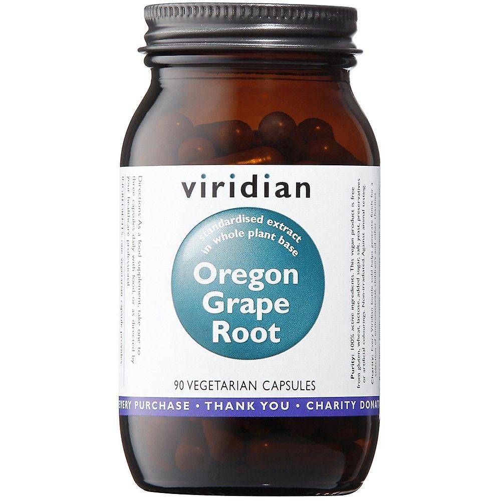 Viridian Oregon Grape Root Extract Veg Caps 90 (877)