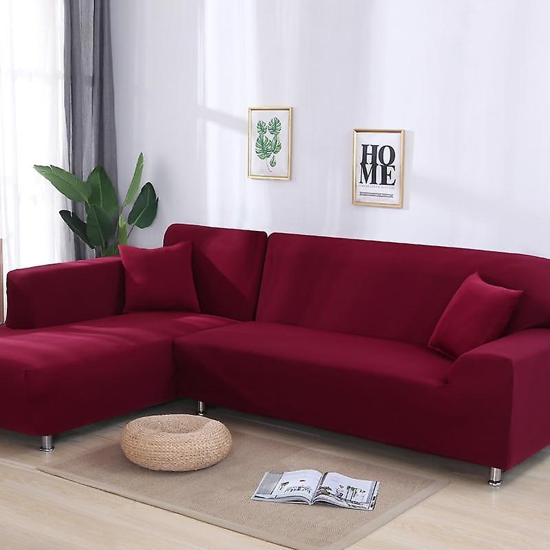 Slowmoose Sofa Covers For Living Room, Slip-resistant - Sofa Cover Stretch L Shaped colour20 2-seater 145-185cm