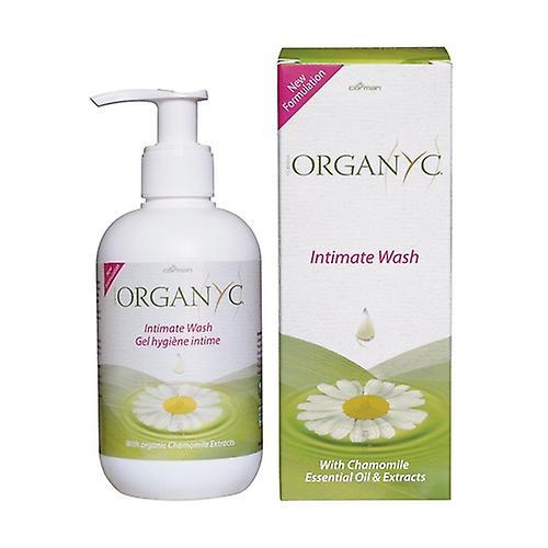 Organyc Intimate cleanser with biological formulation 250 ml