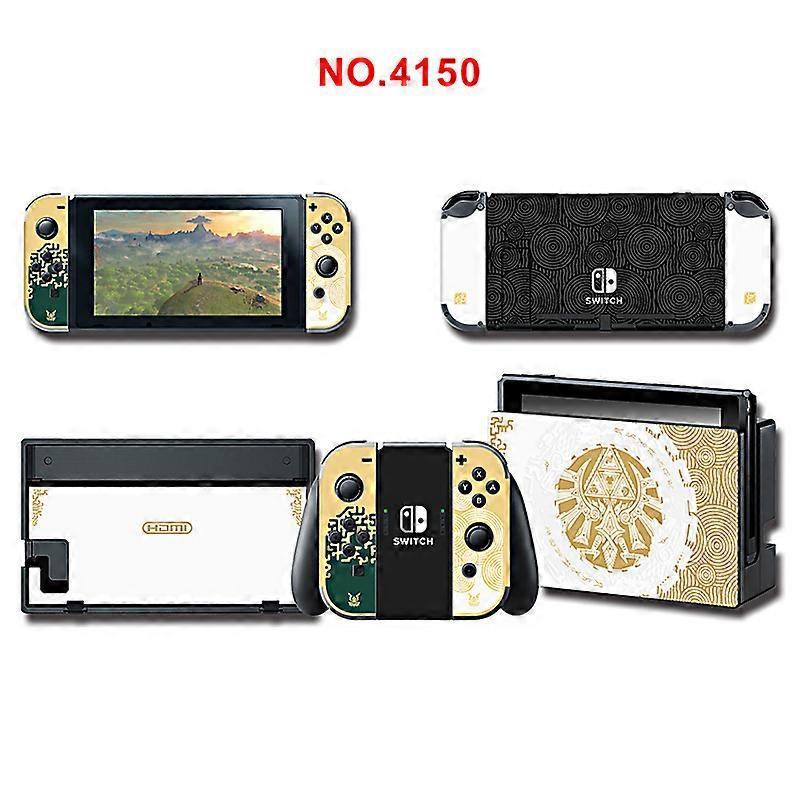 Zkdsv Console Skin Sticker For Nintendo Switch, Ns Kingdom Tears Limited, Oled Joy-con Hardware, S6 Switch, Accessories Set, New color 4150 For Switch