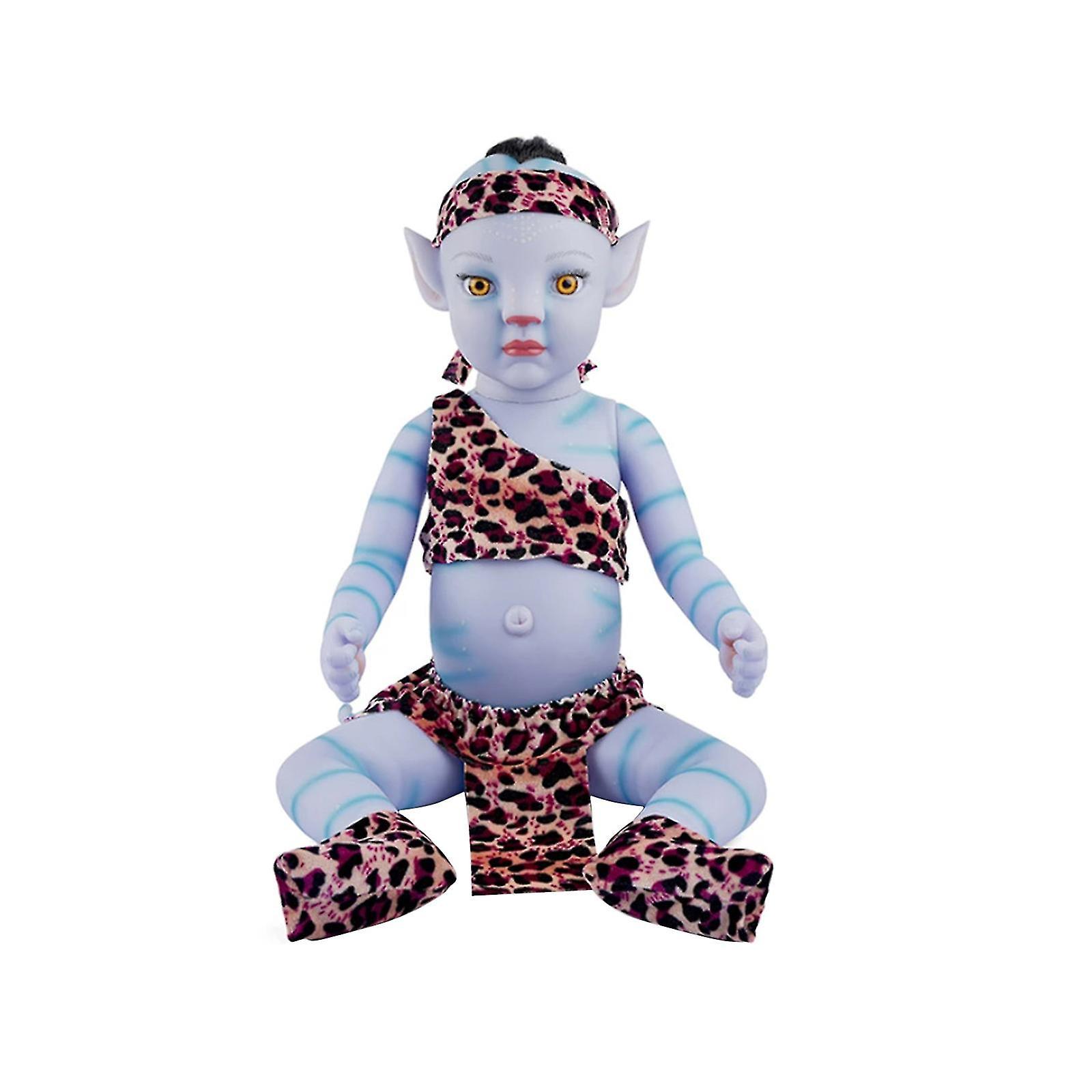 Xixi Reborn Dolls Alive Avatar Baby Full Body Silicone Vinyl Realistic Reborn Baby Dollsnewborn Baby Elves 11.8in open boy