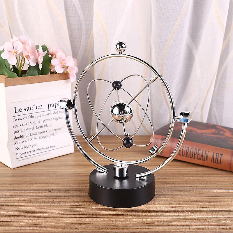 Preferred Newton Pendulum Ball Balance Ball Rotating Perpetual Motion Physics Science Pendulum Ball Toy Physics Roller Crafts Home Decorations A1