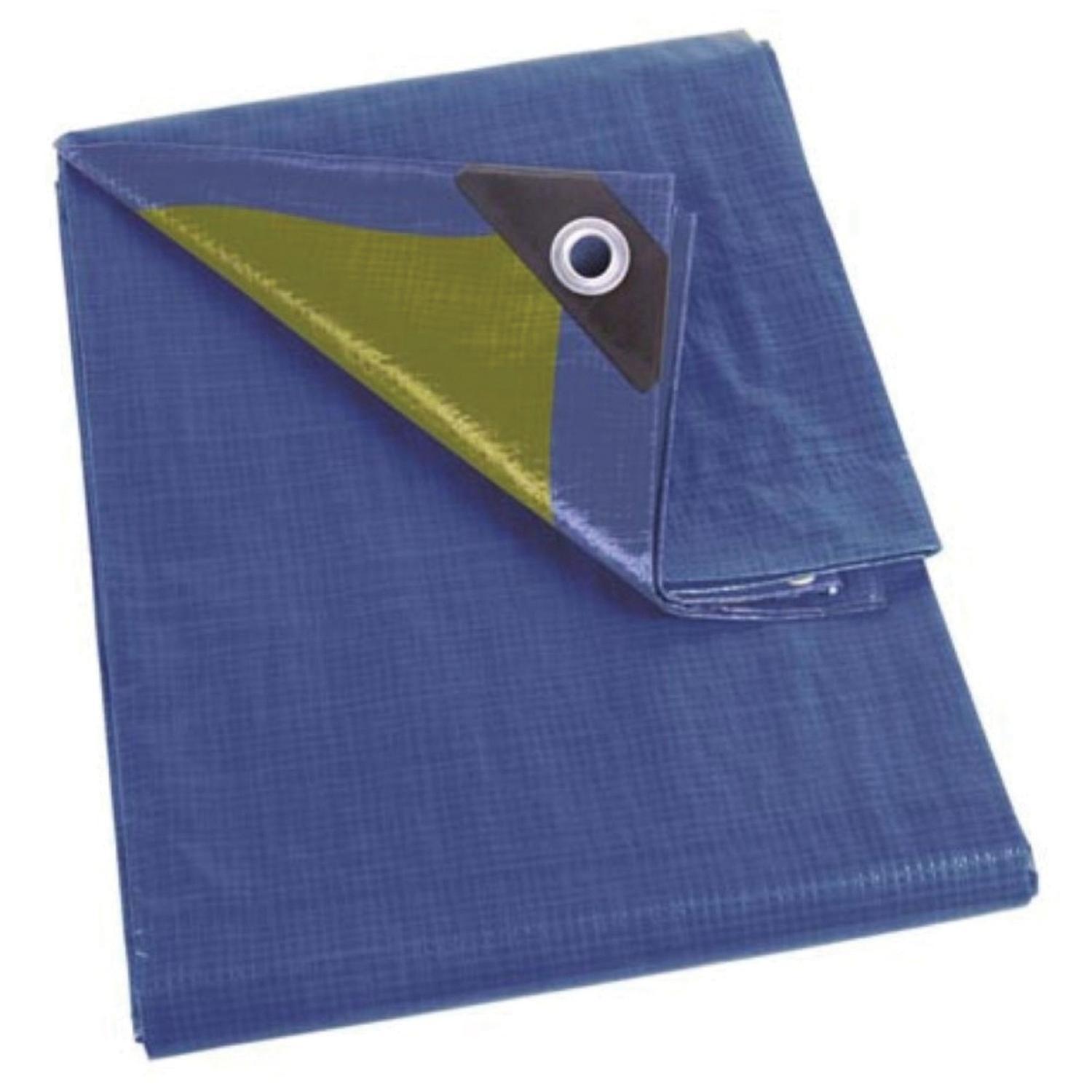 Velleman Tarpaulin - Blue/Khaki - Strong - 2 x 2 m