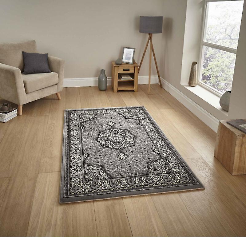 Rugs Direct Online Ltd Heritage 4400 Grey  Rectangle Rugs Traditional Rugs 160.00 x 230.00cm