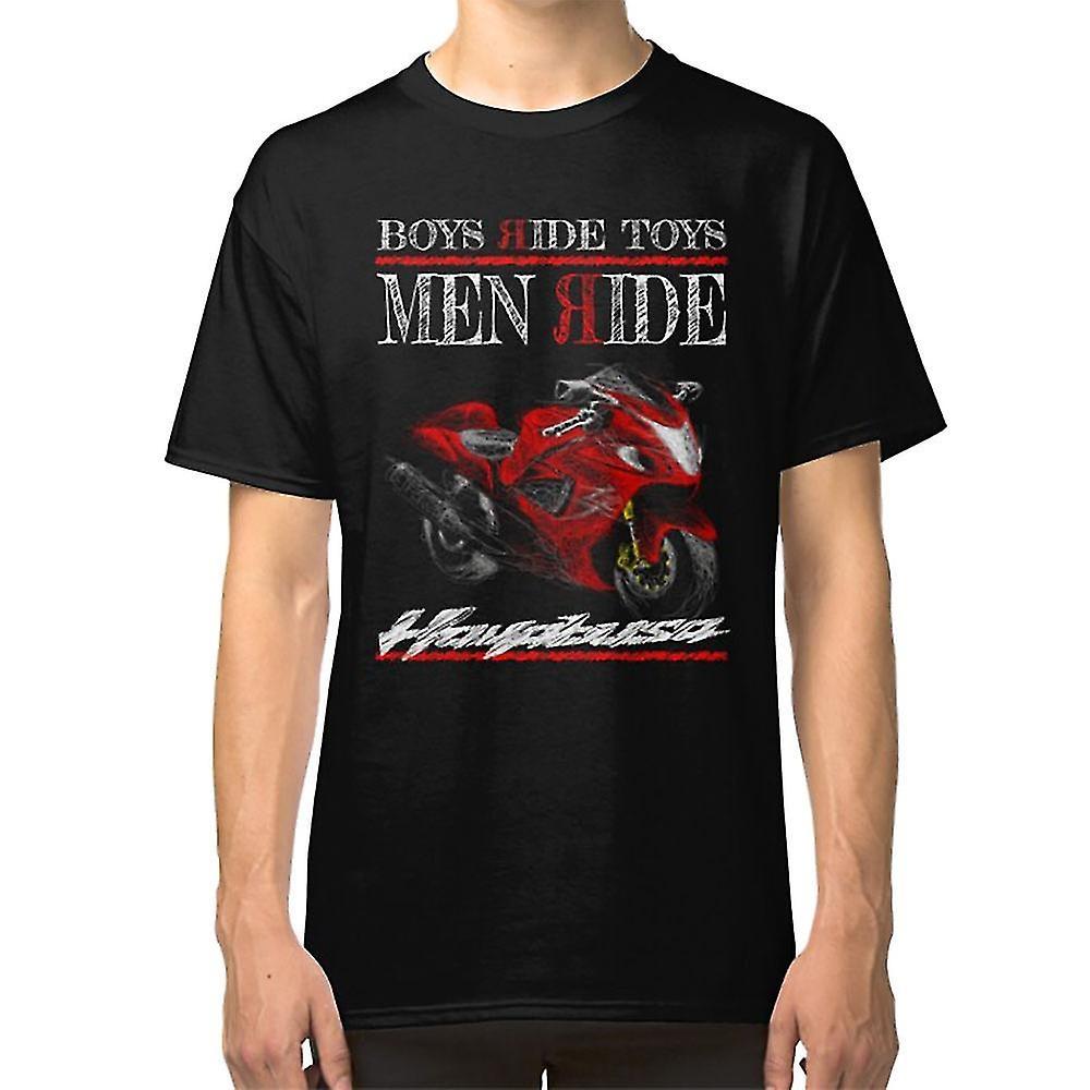 Gildan Men Ride Hayabusa T-shirt Black XXXL