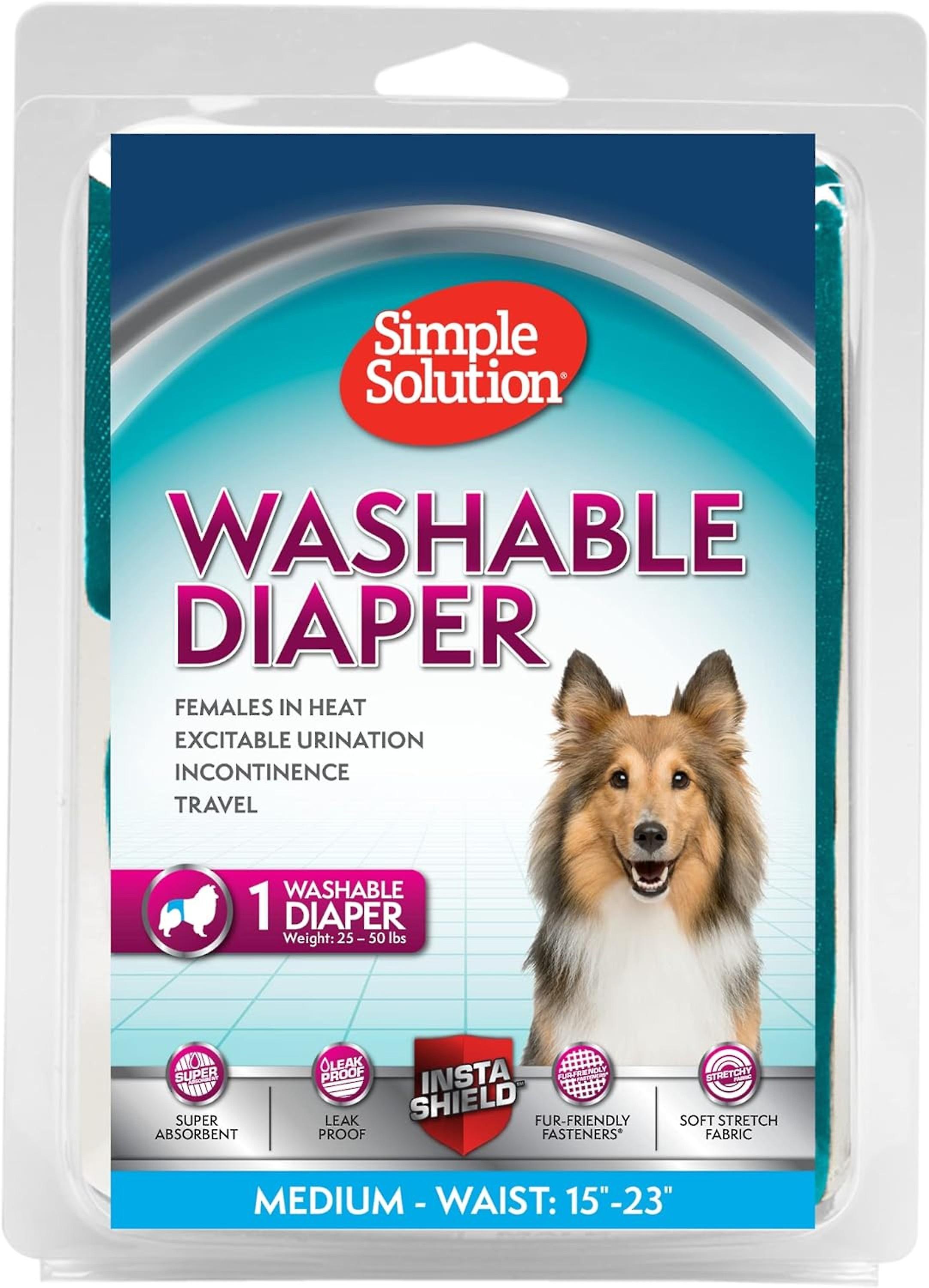 Simple Solution Washable Dog Diaper Medium