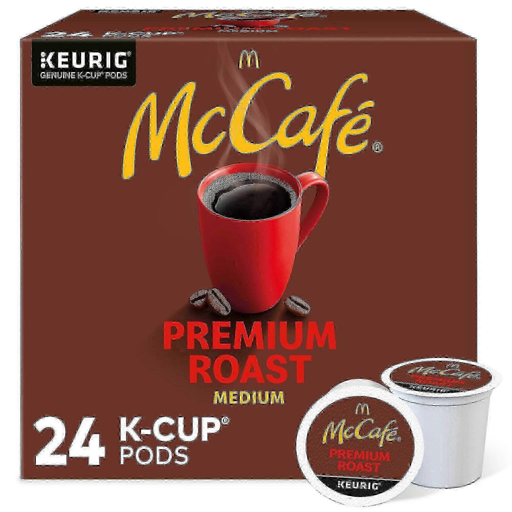 Mccafe premium roast keurig k-cup coffee pods, medium roast, 24 ea