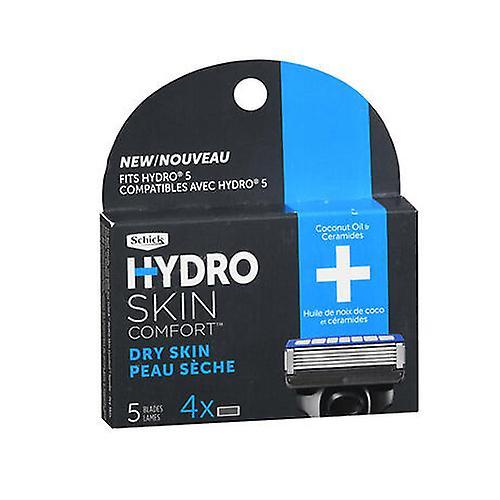 Schick Hydro 5 Blade Razor Cartridge Refill, 4 each (Pack of 1)