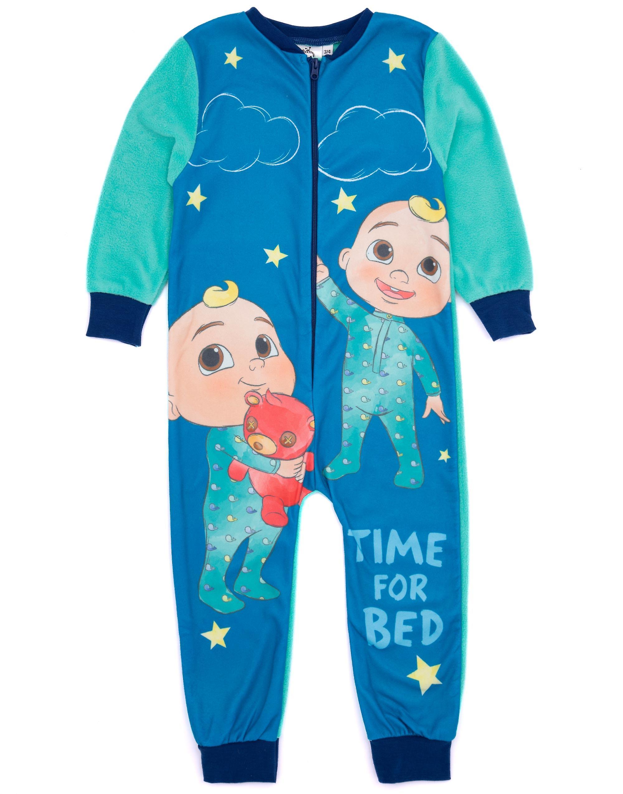 Vanilla Underground Cocomelon Unisex Kids Onesie Blue Jj 18-24 Months