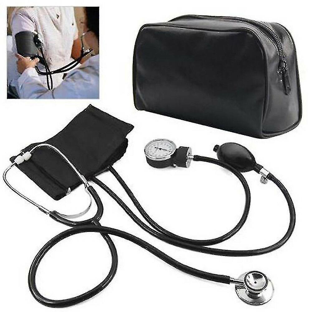 Subaoe Manual Blood Pressure Monitor Diastolic Sphygmomanometer With Standard Cuff And Stethoscope Home Health Monitor Better1