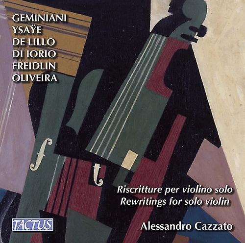 Tactus Records Freidlin / Geminiani / Di Iorio / De Lillo - Alessandro Cazzato: Rewritings for Solo Violin  [COMPACT DISCS] USA import