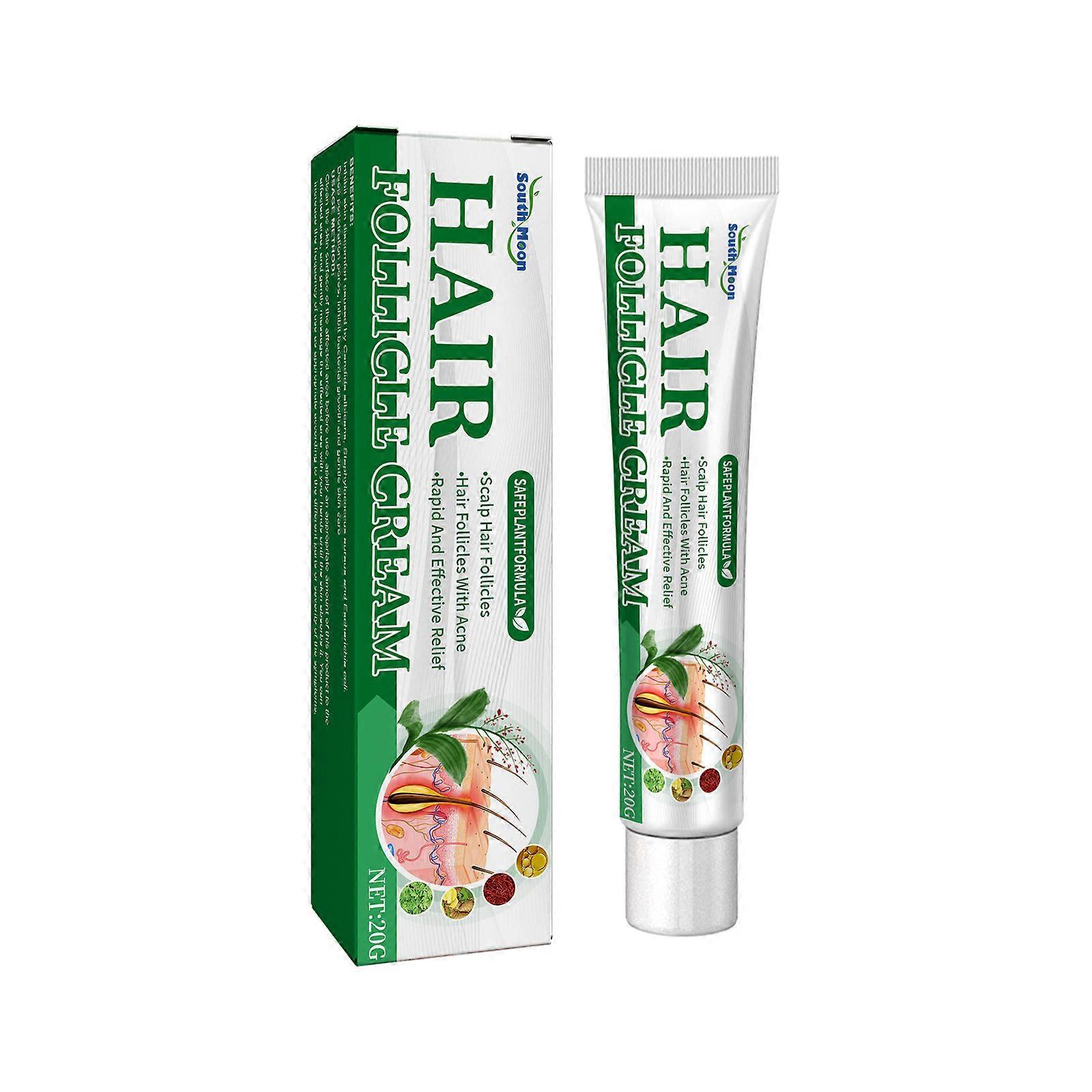 West&month 3Pcs Hair Follicle Cream Treat Scalp Hair Folliculitis Skin Inflammation Spot Remover