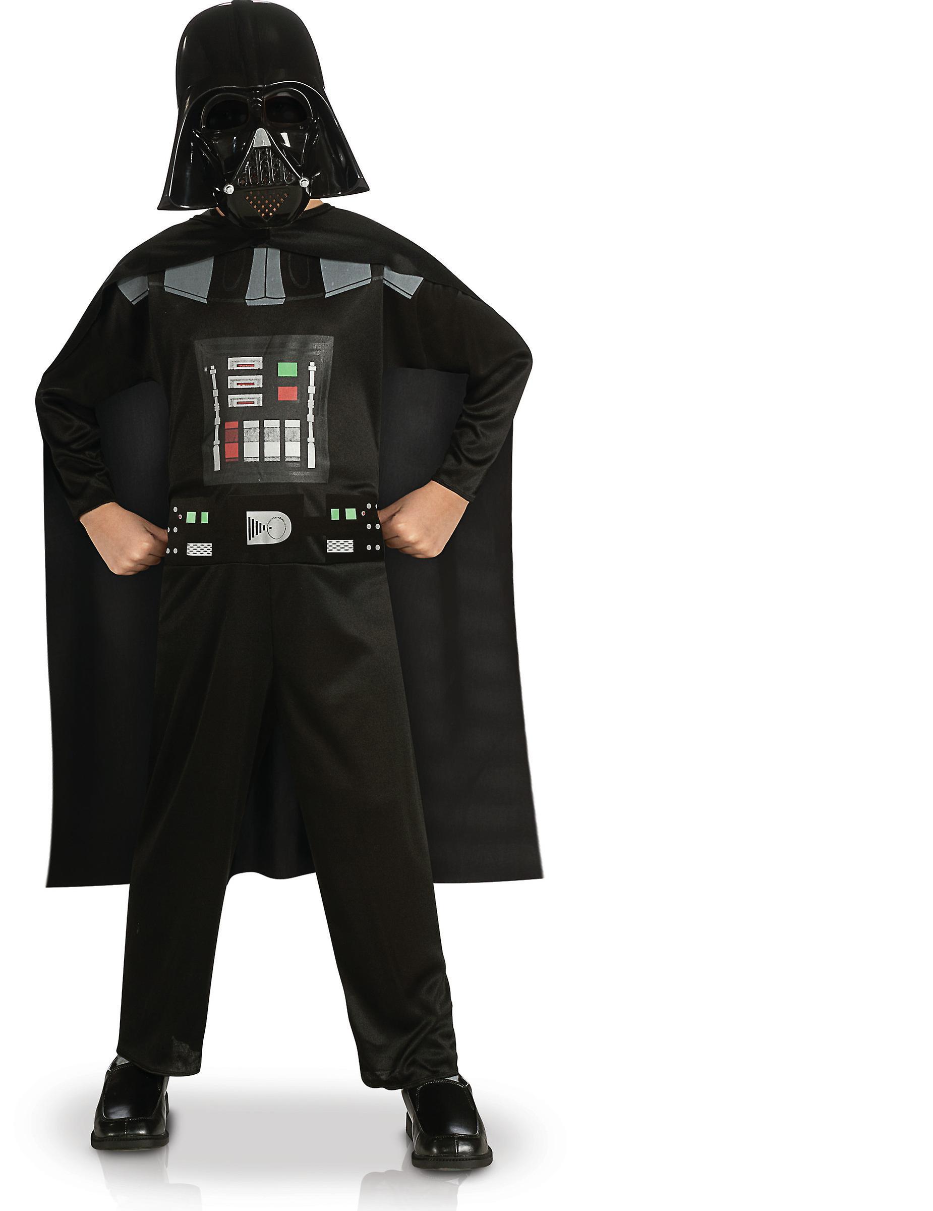 Boys' classic Darth Vader Star Wars™ costume black 5 to 6 years (110-116 cm)