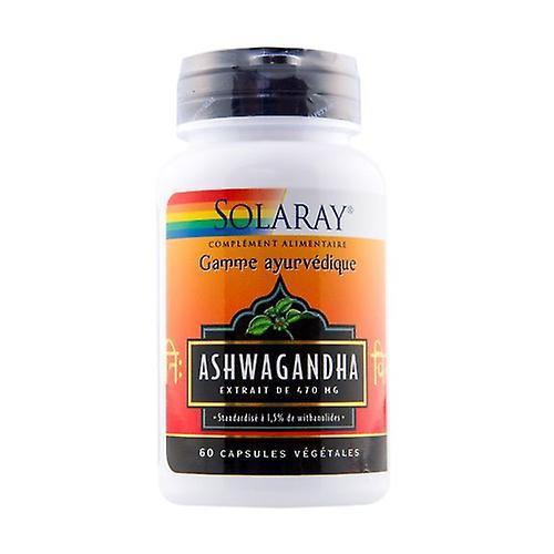 Solaray Ashwagandha 470 Mg 60 capsules