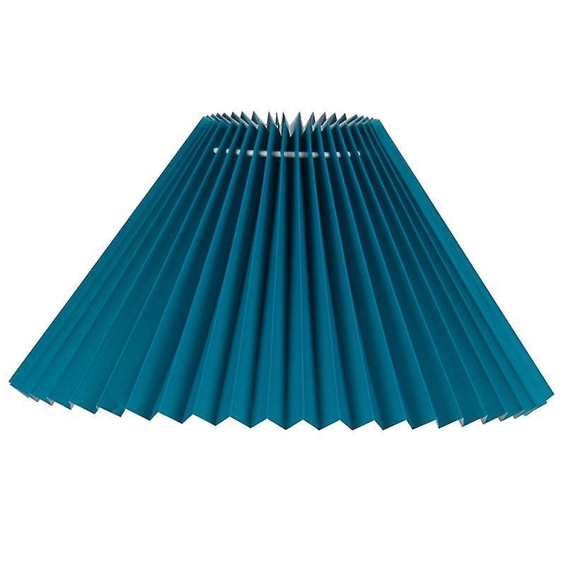 Slowmoose Yamato Style, Vintage Cloth - Muticolor Pleated Lampshades For Table Lamps Blue Dia 45cm  H26cm