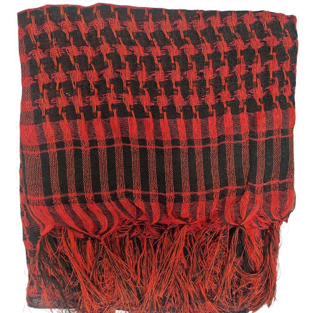 Hiprock Palestine Shawl - Red and Black - Scarf