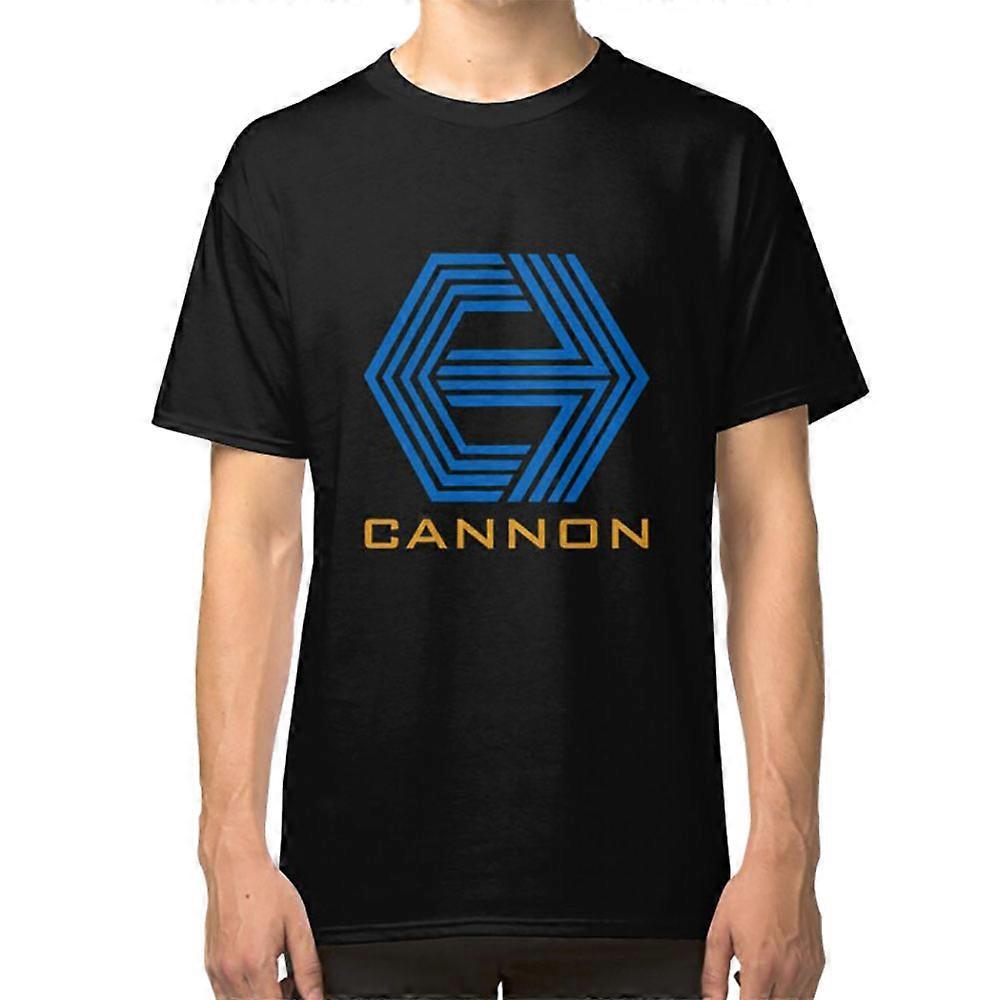 RockShark Cannon Films logo t shirt T-shirt black M