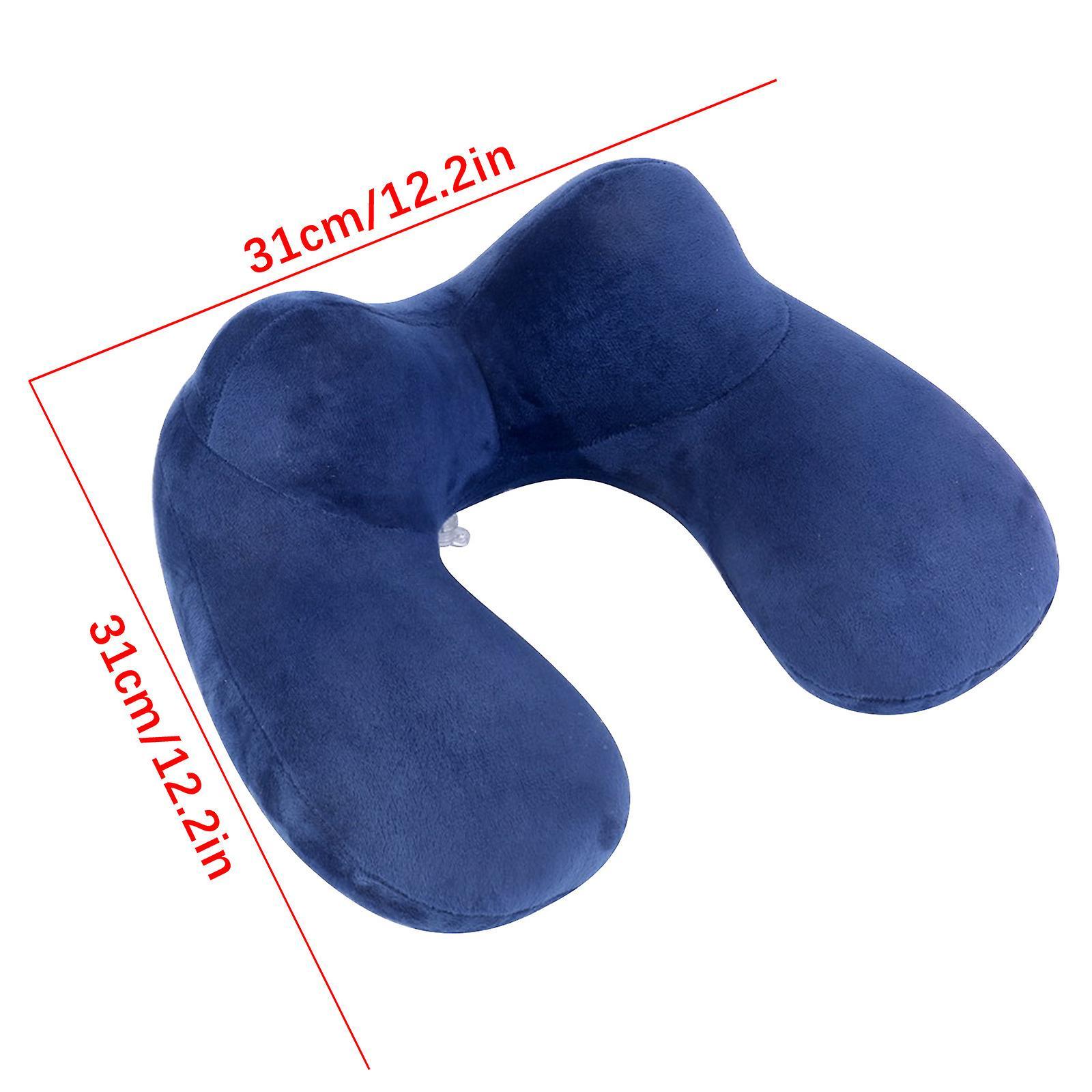 Dandanzhuan U-Shaped Pillow Hump Inflatable Pillow Aircraft Travel Blowing Neck Pillow