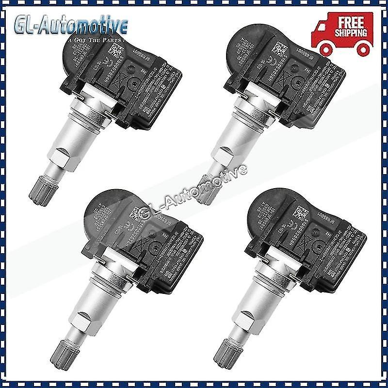 Mike Set Of (4) Tpms 36106855539 Tire Pressure Sensor For Alpina B3 B4 Bmw F20 F22 F45 F46 F30 Mini Mini F56 R56 6855539 433mhz