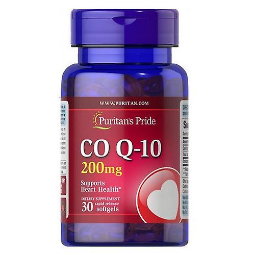 Puritan's Pride CoQ-10,200 mg ,30 Rapid Release Softgels (Pack of 1)