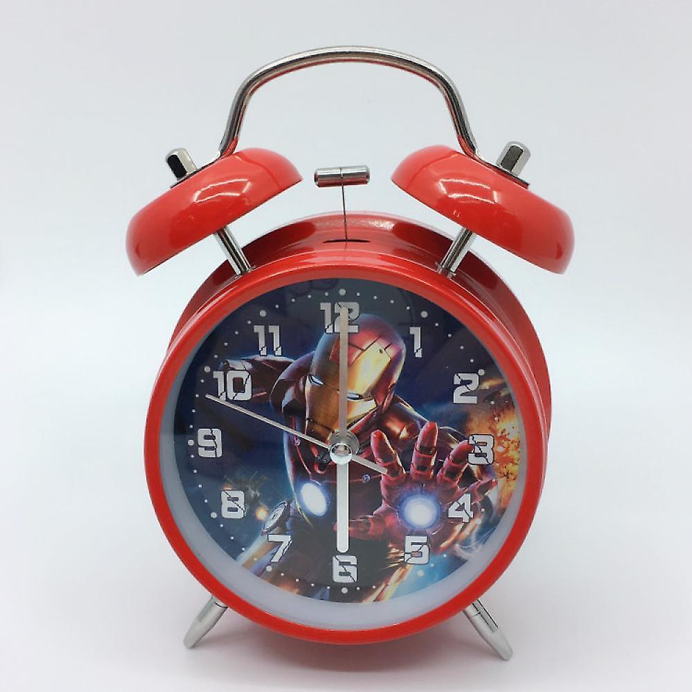 Xyc SAYTAY Bedroom Alarm Clock, Marvel Avengers Alarm Clock , Student Home Decoration Desktop Clock