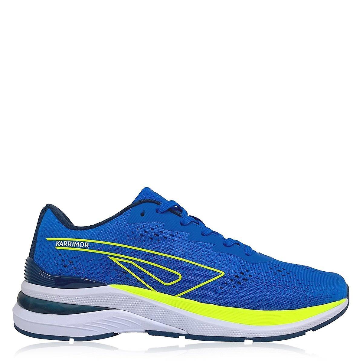 Karrimor Excel 4 Mens Running Shoes Blue/Lime UK 7