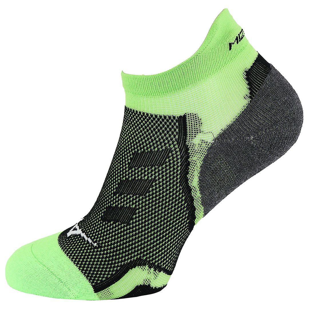 Mizuno DryLite Green/Black Mens Race Low Running Socks J2GX6A2035 UK 7-8.5 EU 41-43 US 8-9.5