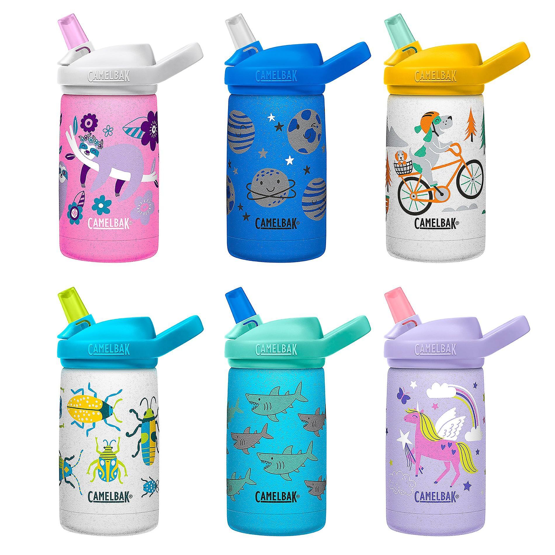 Camelbak Eddy+ Kids 350ml Vacuum Insulated water bottle - Stainless Steel bike dogs