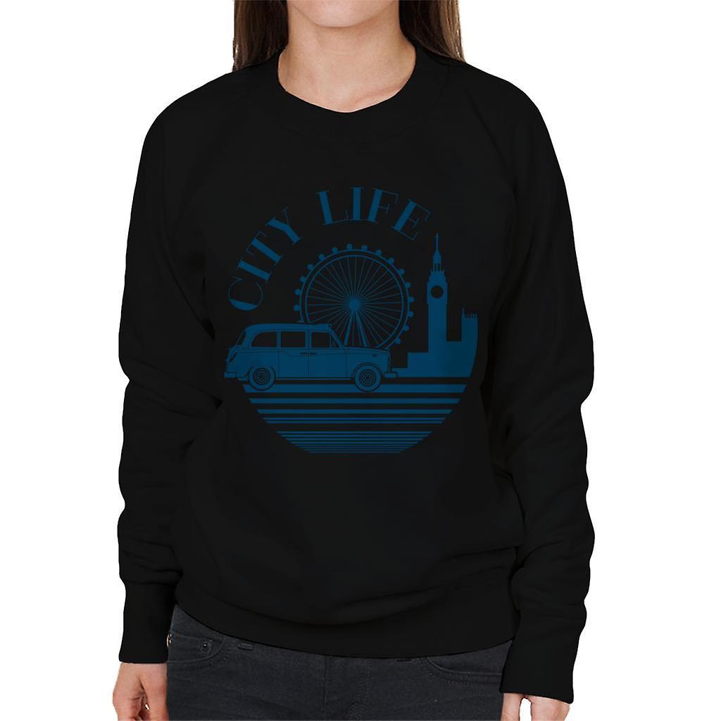 London Taxi Company City Life Women's Sweatshirt Black Medium