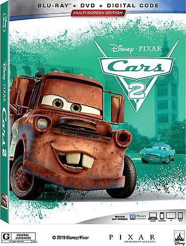 Walt Disney Video Cars 2  [ULTRA HD BLU-RAY REGION: A USA] With Blu-Ray, 4K Mastering, Ac-3/Dolby Digital, Digital Copy, Dolby, Dubbed, Subtitled, ...