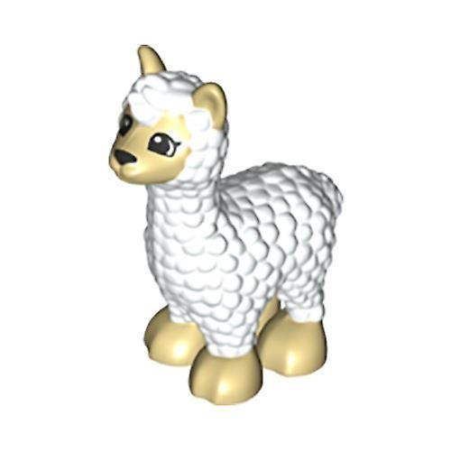 LEGO DUPLO Animal White Alpaca Llama Minifigure from 10975