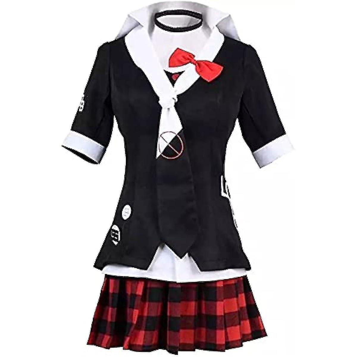 DUqi Anime Junko Enoshima  Costume Polyester Uniform Costume Suit M