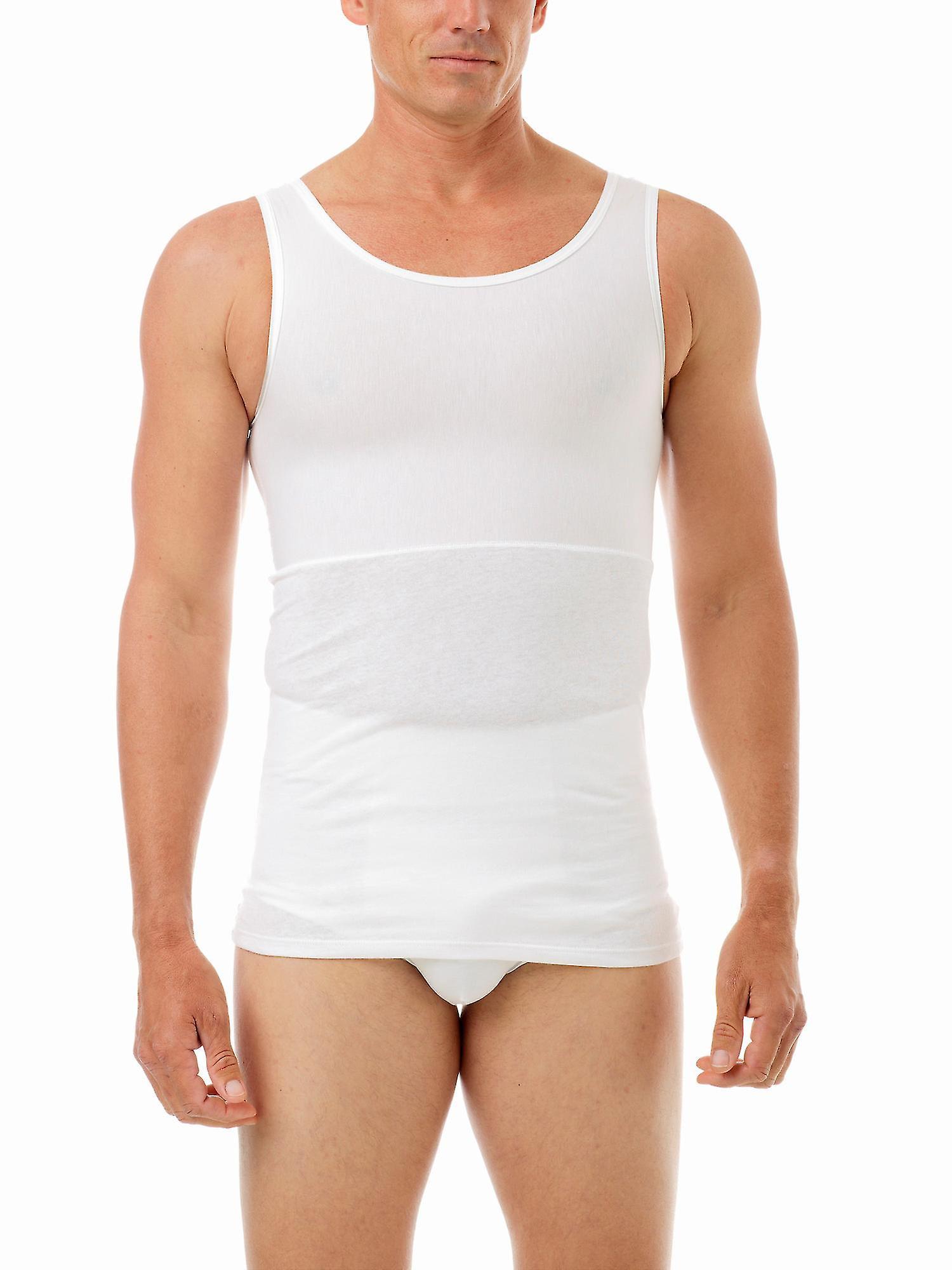 Underworks Manshape Gynecomastia Tank - 981 White L