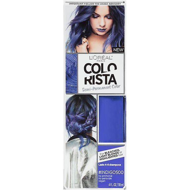 Loreal Paris L'oreal Paris Colorista Semi-permanent Hair Color - Light Bleached Blondes, Indigo, 1 Kit