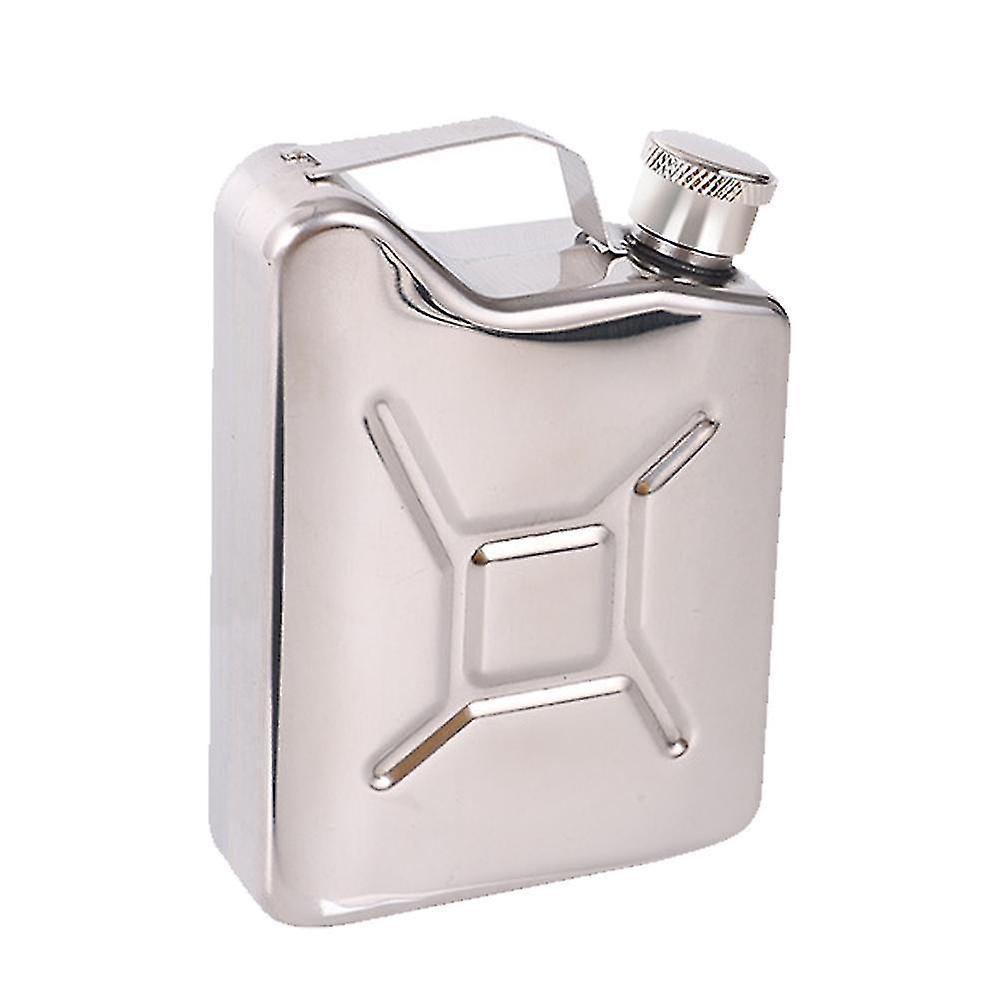 Bosheng Hip Flask For Liquor, 5oz Stainless Steel Small Portable Jerry Can Shape Alcohol Bottle Poet Wine