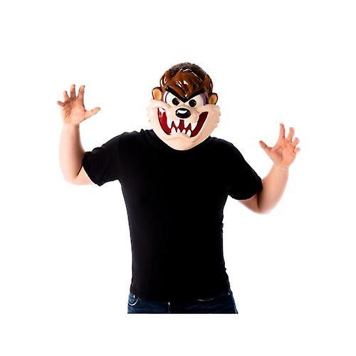 Space Jam Tasmanian Devil 1/2 Mask Brown/Beige One Size