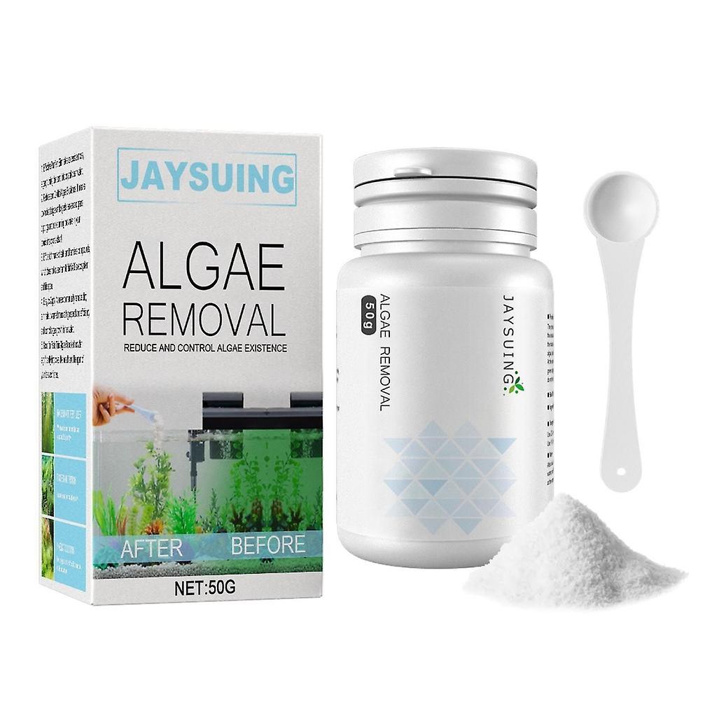 unbrand Aquarium Algaecide Water Algae Control Fish Tanks Moss Remover Cleaning Tools Algae removal powder