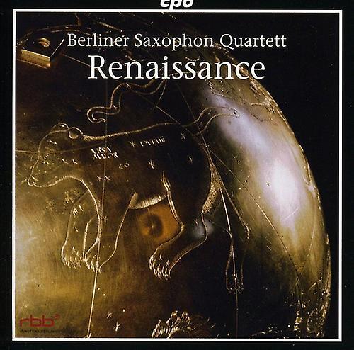 Cpo Records Berlin Saxophone Quartet - Renaissance  [COMPACT DISCS] USA import